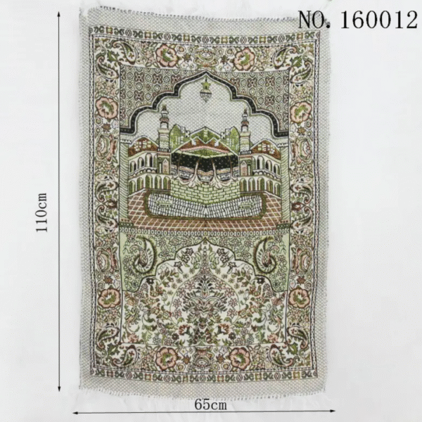 Compact Pocket Prayer Mat for Muslims – Ideal for Travel, Work, or Outdoors