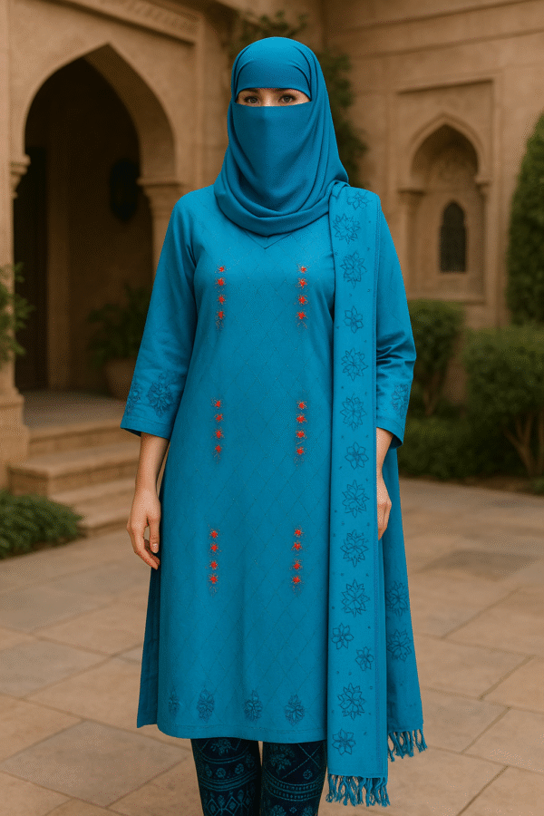 Elegant Ladies Indian Cotton Dress – Ethnic Style Meets Everyday Comfort