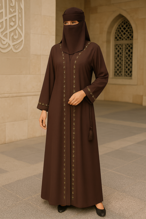 Classic Breathable Abaya – Elegant Modest Wear