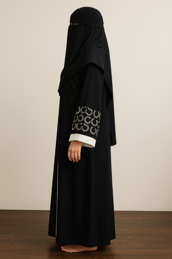 New Custom Design Abaya – Elegant Modest Fashion for Women