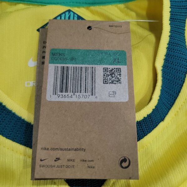 Tag 2026 Brazil Home Jersey FANS Version Size M-2XL
