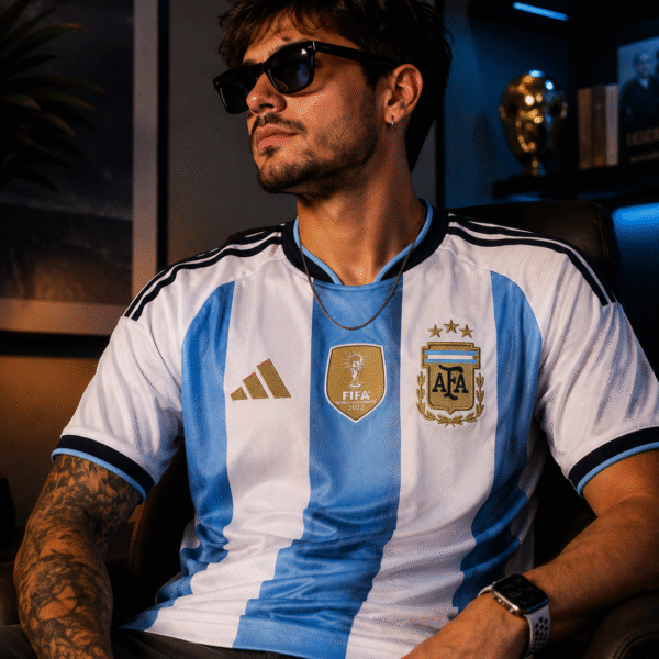 2026 Argentina Home Jersey FANS Version Size M-2XL