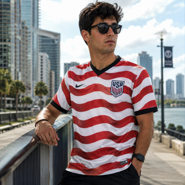 2026 USA Home Jersey FANS Version Size M-2XL