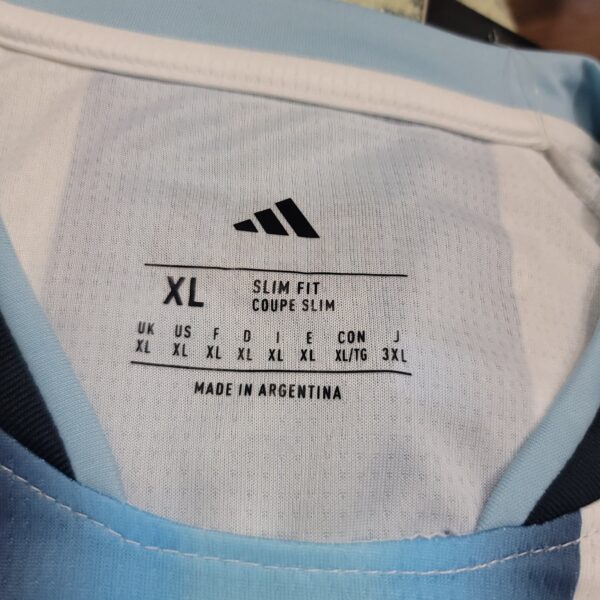 size 2026 Argentina Home Jersey FANS Version Size M-2XL