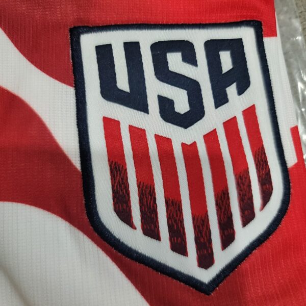 usa logo 2026 USA Home Jersey FANS Version Size M-2XL