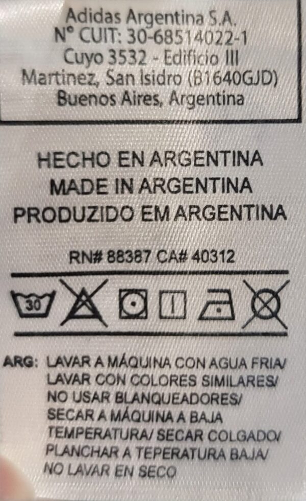 writing 2026 Argentina Home Jersey FANS Version Size M-2XL